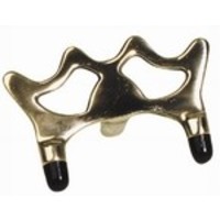 Brug laag brass met restdopjes