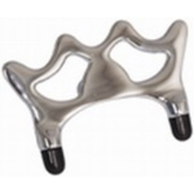 Brug laag chroom met restdopjes