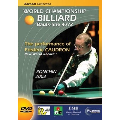 Biljart DVD Ronchin 2003, wereldkampioenschap kader 47/2