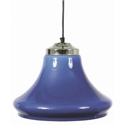 Lamp klokmodel transparant Blauw.