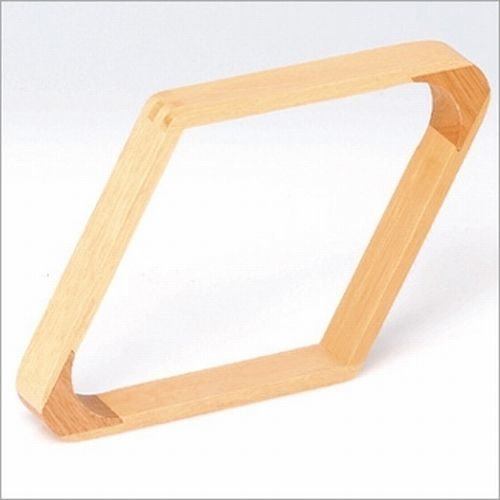 9 ball triangle natural wood