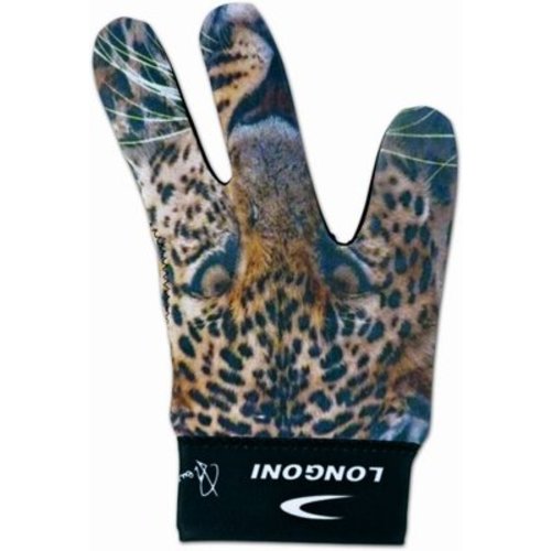 LONGONI Billiard glove Wildlife "Leopard"