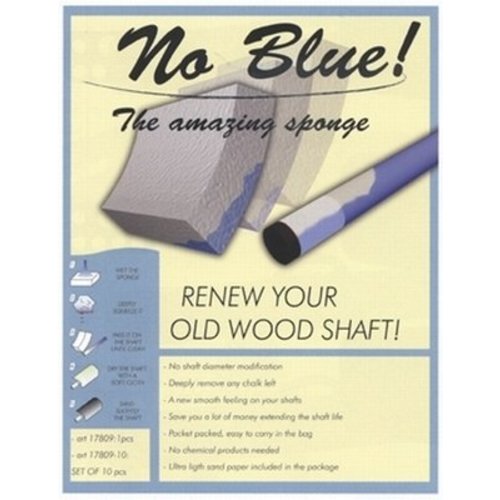 No Blue spons. maak uw topeind/shaft als NIEUW No Blue No Blue spons. maak uw topeind/shaft als NIEUW