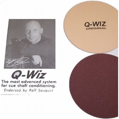 Billiard cue Q-Wiz Ralf Souguet polishing aid