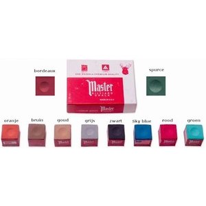Master Master biljart krijt in diverse kleuren verkrijgbaar. Master biljart krijt in diverse kleuren verkrijgbaar.