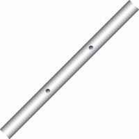 Soccer table rod 5 hole. Hollow 16 mm. Original DM