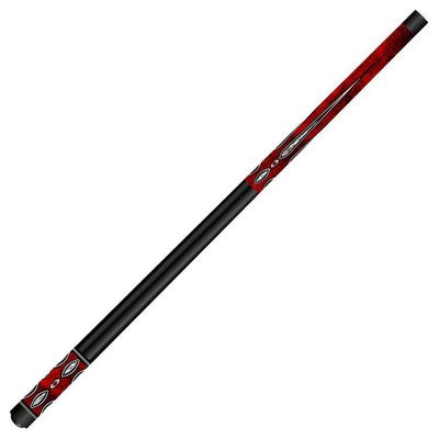 Carom cue Mister 100 ¸ model design Red with points