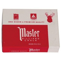 Master billard kridt 12 stk blå Master Master billard kridt 12 stk blå