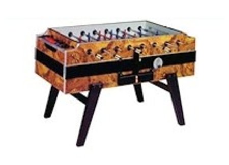 Fotbollsbord med myntinsats Fotbollsbord med myntinsats