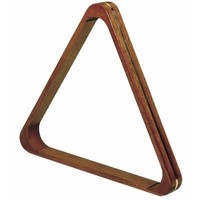 Triangle pole 57.2mm wood/brass deluxe