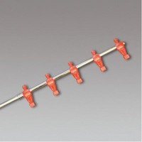 Soccer table rod with molded doll 1/2/3 or 5 dolls. 16 mm Soccer table rod with molded doll 1/2/3 or 5 dolls. 16 mm