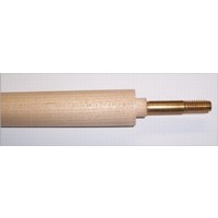 Top end with metal screw with shoulder Top end with metal screw with shoulder
