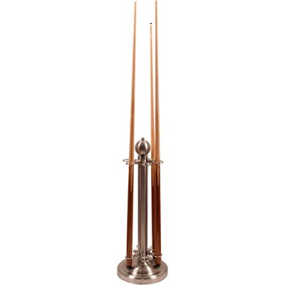 Empire stainless steel cue rack, 6 cues