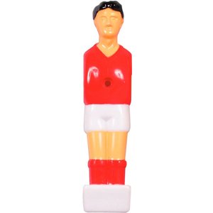 Rød og hvit dukke 13 mm. H = 10,3 cm Rød og hvit dukke 13 mm. H = 10,3 cm