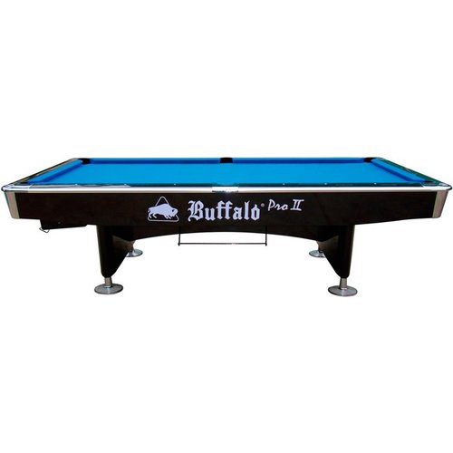 BUFFALO Pooltafel Buffalo Pro-II 9 ft zwart , drop pocket