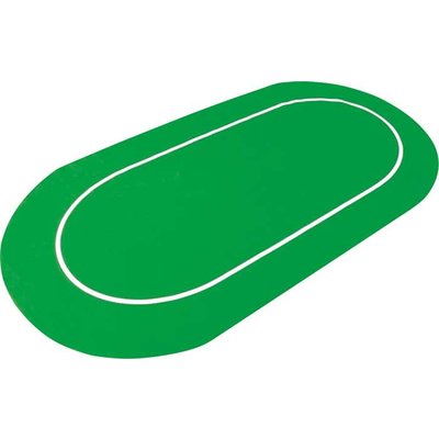 Pokerduk grønn 2mm tykk