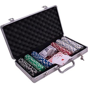 Poker Case aluminum 300 Dice