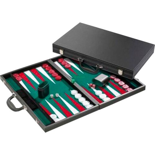 Philos Backgammon green tournament 54x32cm