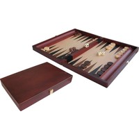 Backgammon Wood Inl 15" 35x24