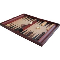 Backgammon Wood Inl 15" 35x24