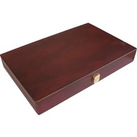 Backgammon Wood Inl 15" 35x24