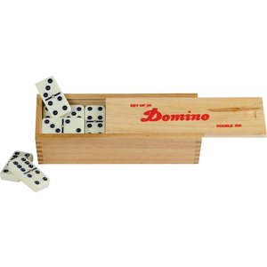 Domino  6 stippen totaal