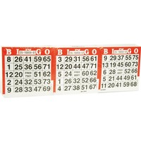 Walter Cunningham Sympathiek Aanhoudend Bingo Cards 1500 sheets - Van den Broek billiards