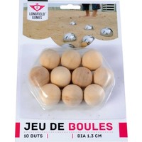 Jeu de Boules Buts Natural 10p