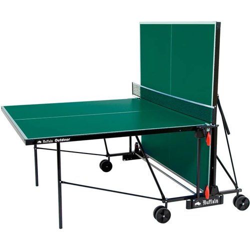 BUFFALO Tafeltennistafel Buffalo Basic Outdoor groen