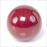 Red carom ball size 61.5 mm Red carom ball size 61.5 mm