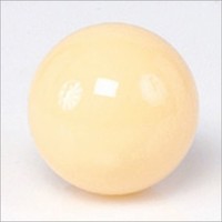 ARAMITH Witte bal standaard Aramith maat 57,2 mm