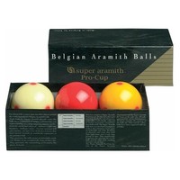 Super Aramith Pro Cup carom balls. ARAMITH Super Aramith Pro Cup carom balls.