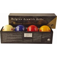 Carambole Super Aramith Pro Cup.Met extra blauwe bal ARAMITH Carambole Super Aramith Pro Cup.Met extra blauwe bal