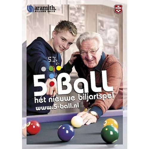 Nieuw Carambole spel 5-Ball