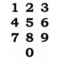 Klistremerkenummer Van den Broek biljarts Klistremerkenummer