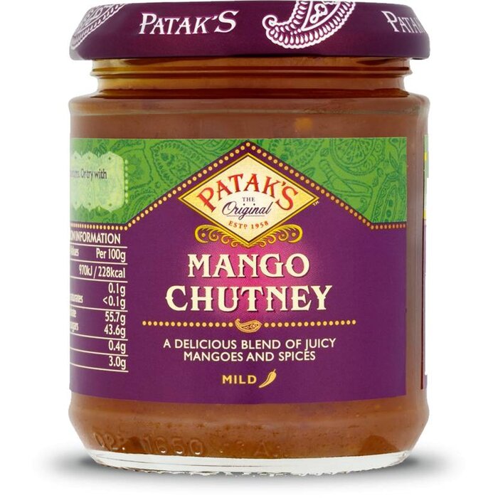 Mango Chutney 340G Patak's MILD