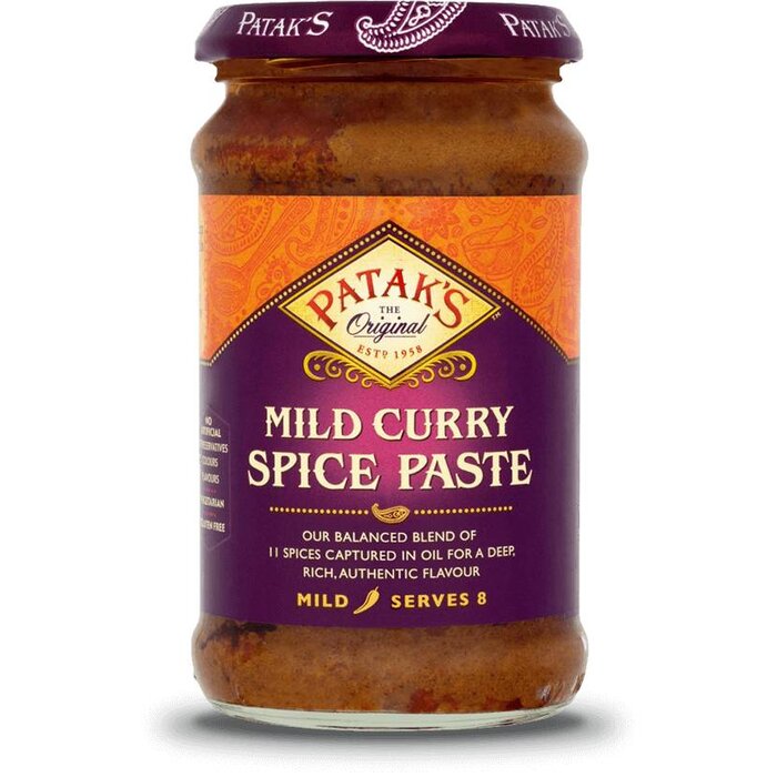 Mild Curry paste 283g of Patak's