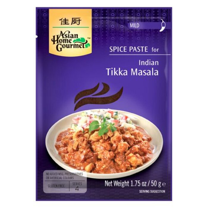 Asian Home Gourmet Paste Tikka masala 50g Asian Home Gourmet