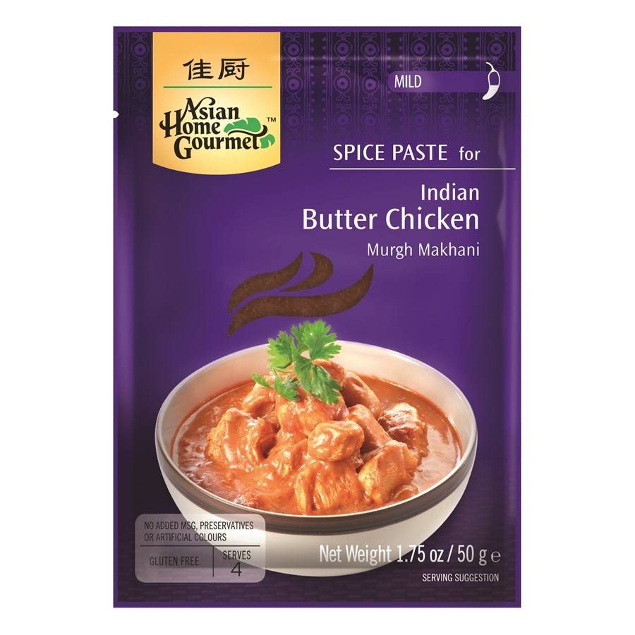 Asian Home Gourmet Indian Butter Chicken 50g Tokogembira Nl