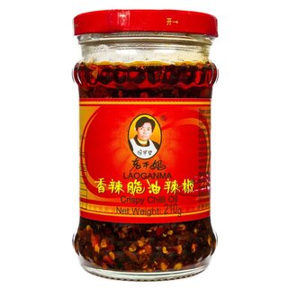 LaoGanma crispy chilli oil 210g