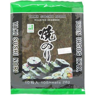 Yaki Sushi Nori Seaweed 10 sheets JHFoods