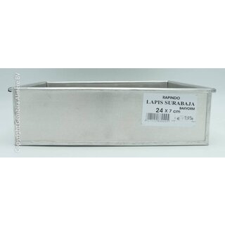Lapis Surabaja bakvorm 24x7cm Nesia