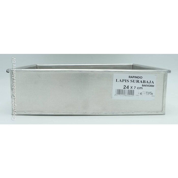 Lapis Surabaja baking pan 24x7cm Nesia