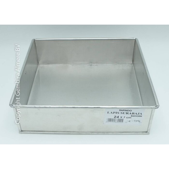 Lapis Surabaja bakvorm 24x7cm Nesia