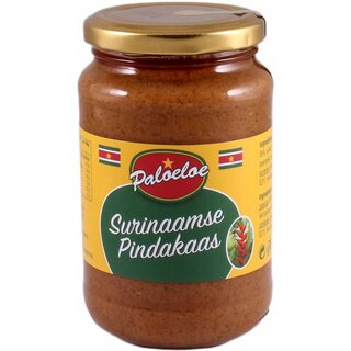 Paloeloe Surinaamse Pindakaas 375 gram