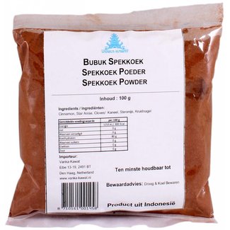 Spekkoek powder 100 gram