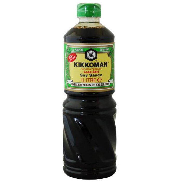Kikkoman Soy sauce 1 liter less salt