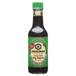Kikkoman Soy sauce 250 ml less salt
