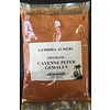 Cayenne peper gemalen 250 gram