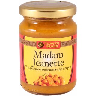Madam Jeanette sambal geel 200g flowerbrand